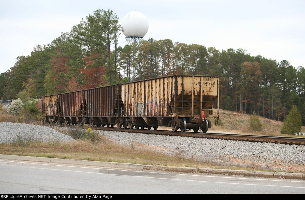 AEX 30224 hopper at the tail end